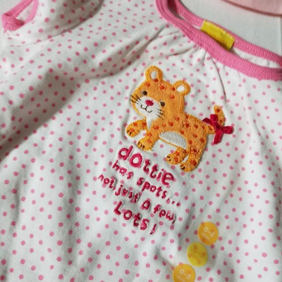 Gymboree Jungle Parade NWT Blanket, Bib, 0-3 month Romper & 0-6 hat. - Picture 4 of 7